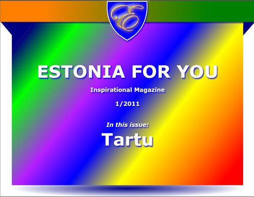 Product picture Estonia For You #1 --- pdf-Mag  